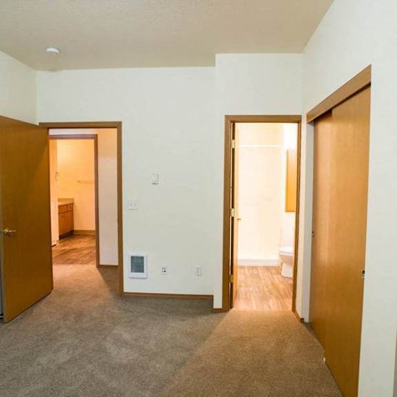 large bedrooms with carpet at redwood acres, vancouver