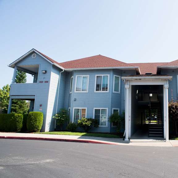 elegant exterior view at redwood acres, vancouver