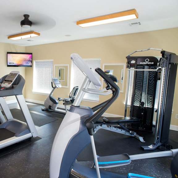 cardio machines in gym at redwood acres, vancouver, wa, 98661