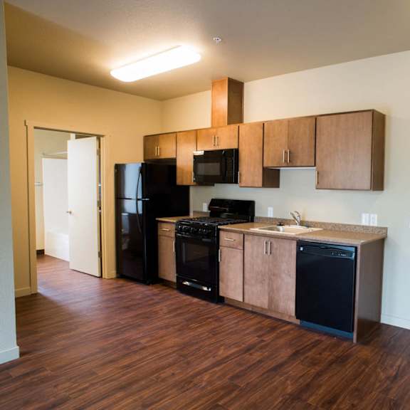 open concept and bright living spaces at quinten tower, oregon, 97232