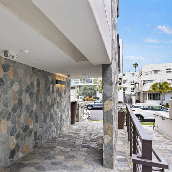 side of exterior of rimini by wiseman