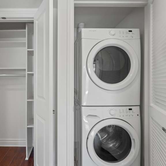 in-suite washer & dryer