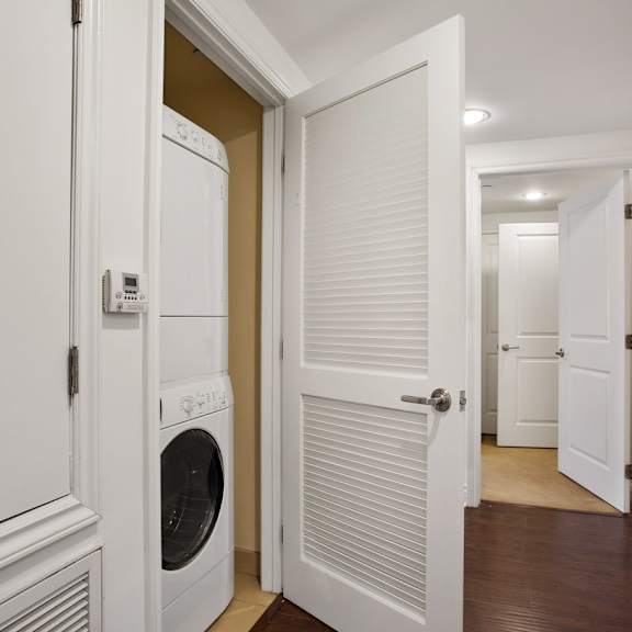in-suite washer & dryer