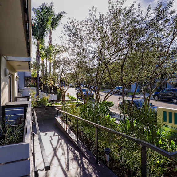 front steps of dorothy village
