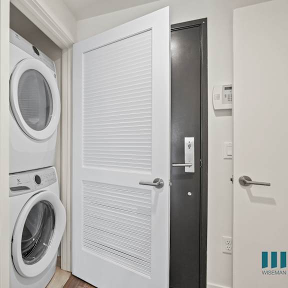 in-suite washer & dryer