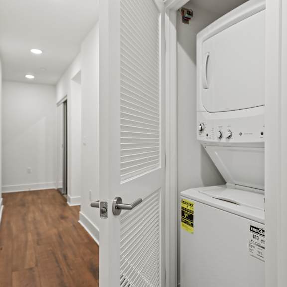in-suite washer & dryer