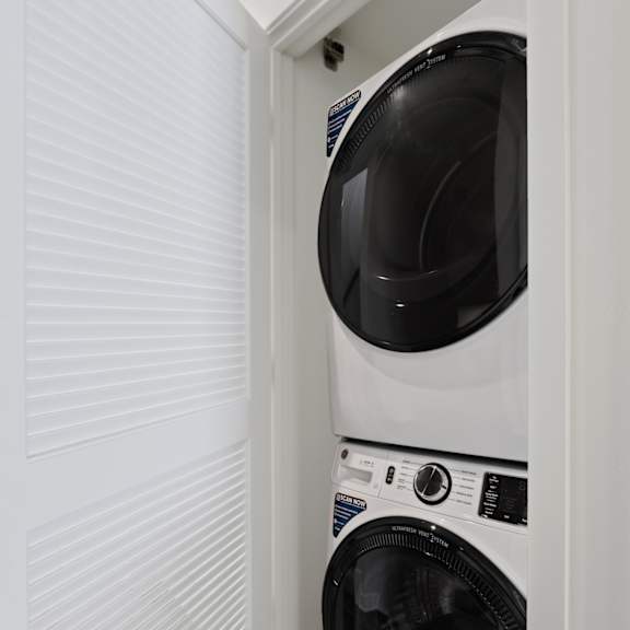 in-suite washer & dryer