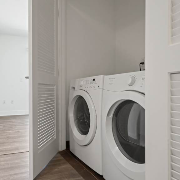 in-suite washer & dryer