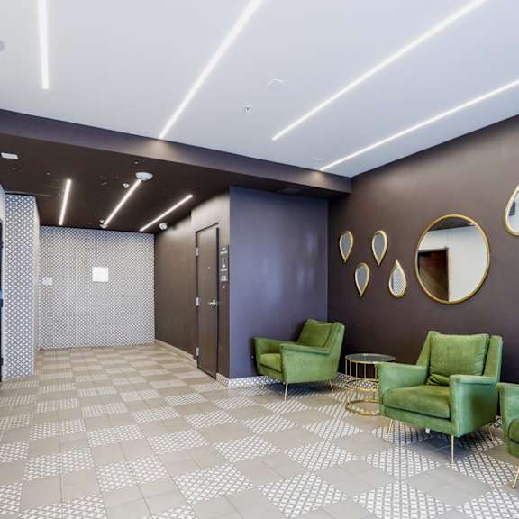 lobby with sitting area