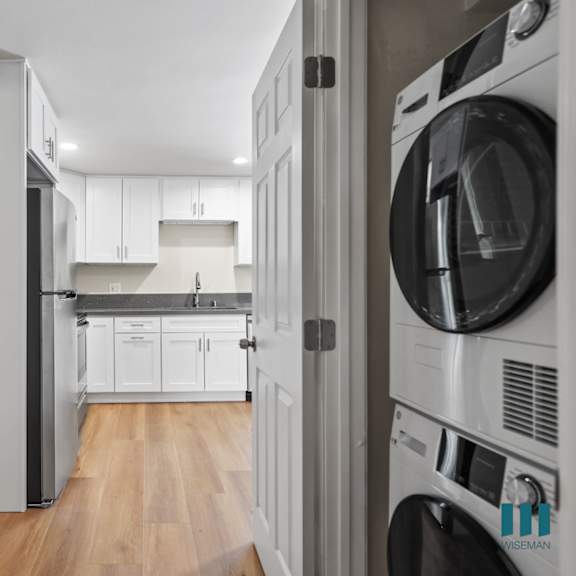 open-concept and in-suite washer & dryer