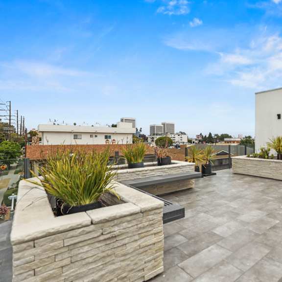 rooftop terrace of colby atohio by wiseman