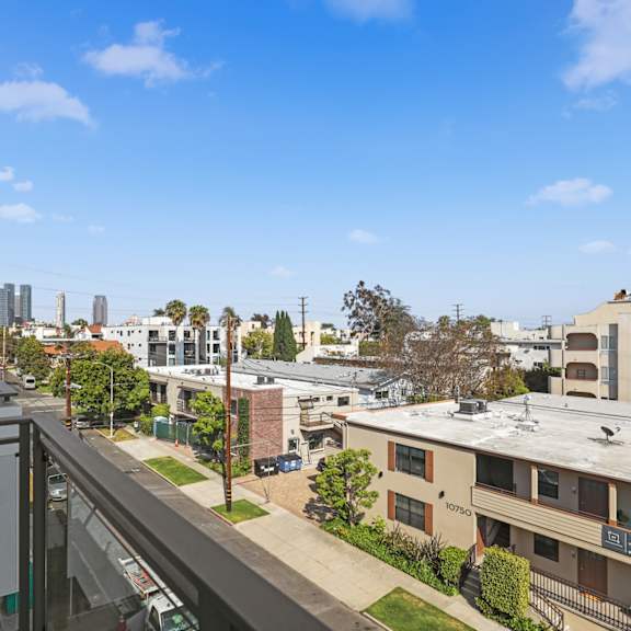 view from an upper level patio