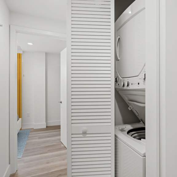 in-suite washer & dryer