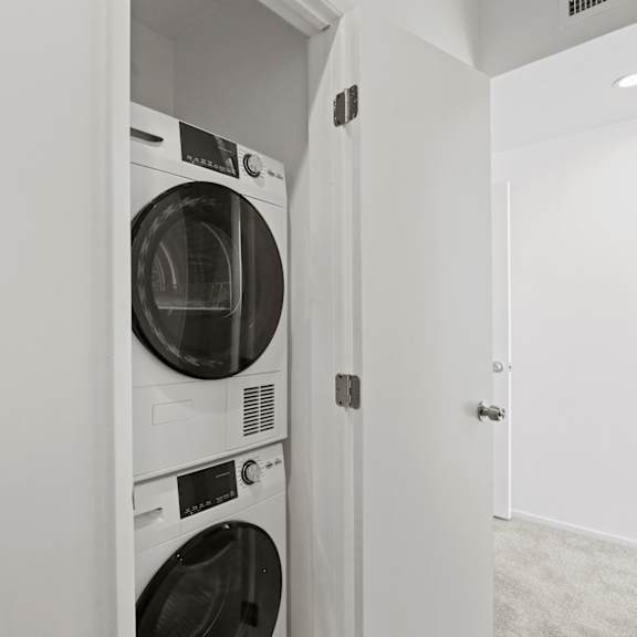 in-suite washer & dryer
