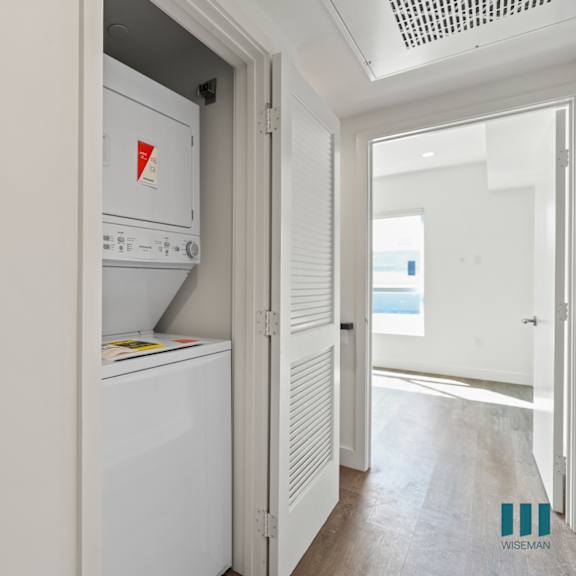 in-suite washer and dryer