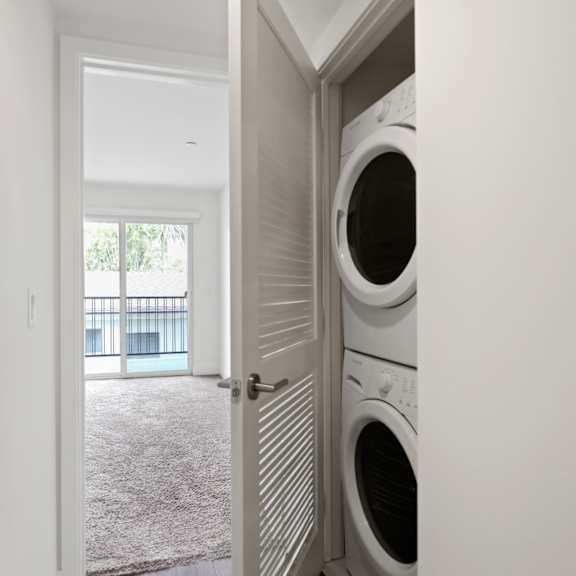 in-suite washer & dryer