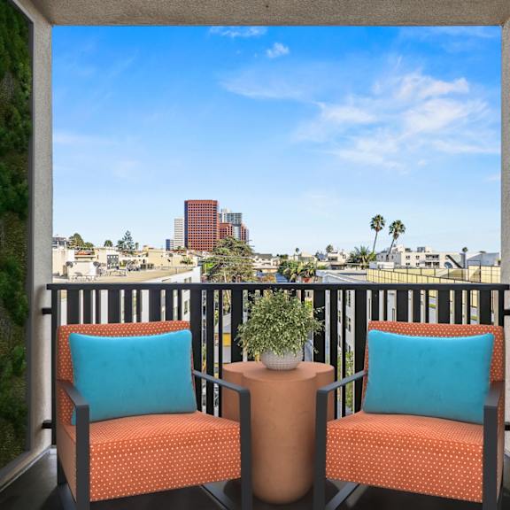 upper-level patio