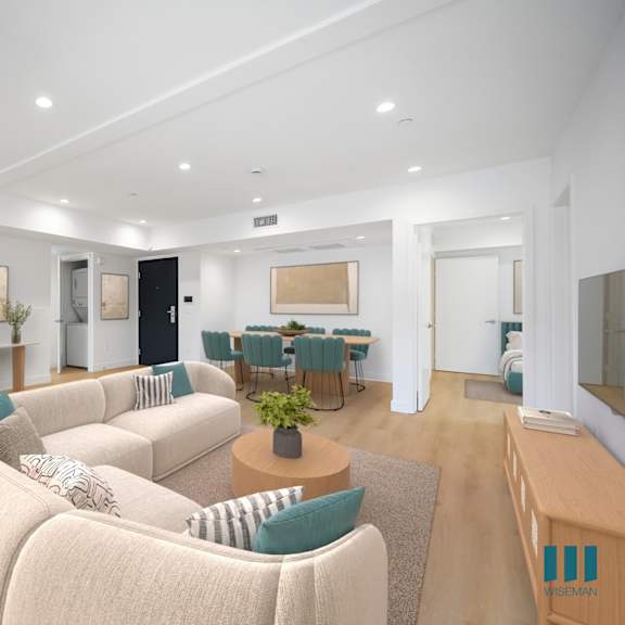 open-concept kitchen, dining, and living room - orion floor plan