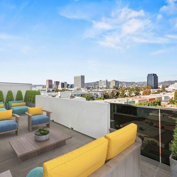 large-size patio space at ogden garden by wiseman, los angeles, 90036