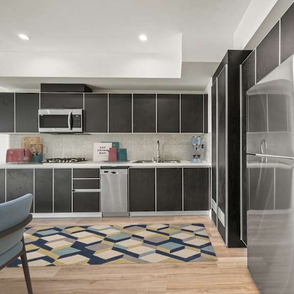 chef-inspired kitchens at ogden garden by wiseman, los angeles