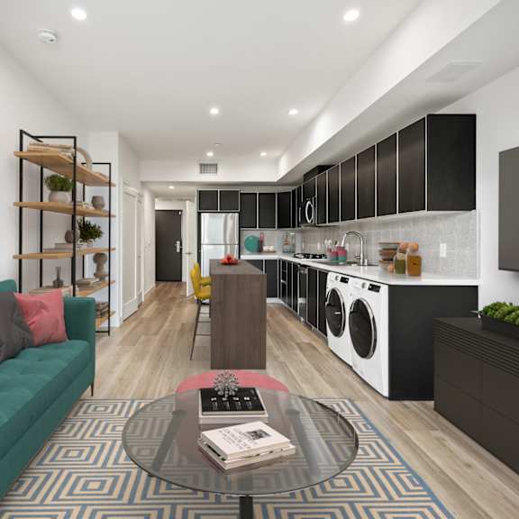 studio apartment at ogden garden by wiseman, california, 90036