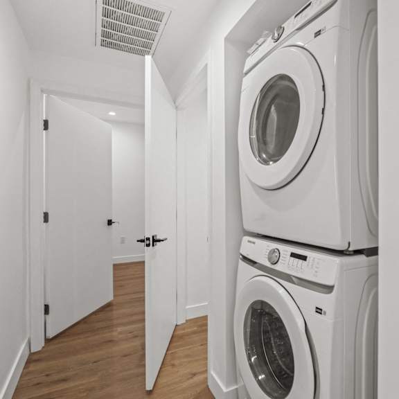 in-suite washer & dryer