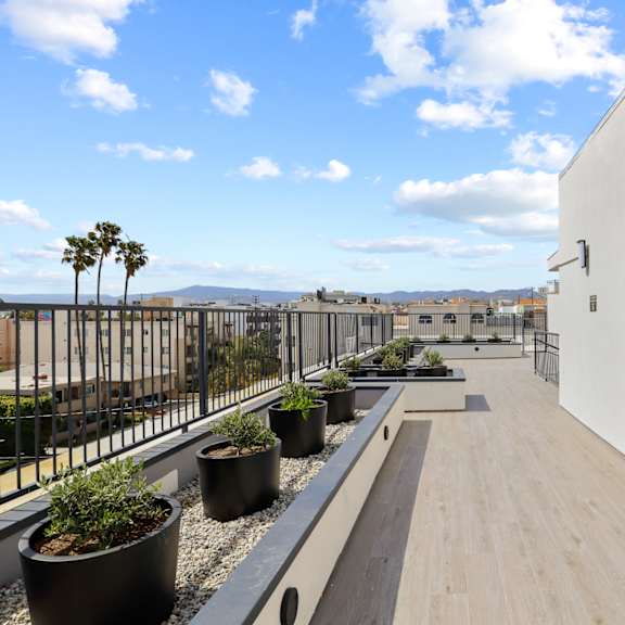 rooftop terrace of texas westgate by wiseman