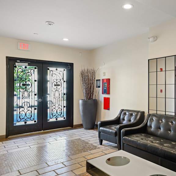 sweetzer on third lobby entrance