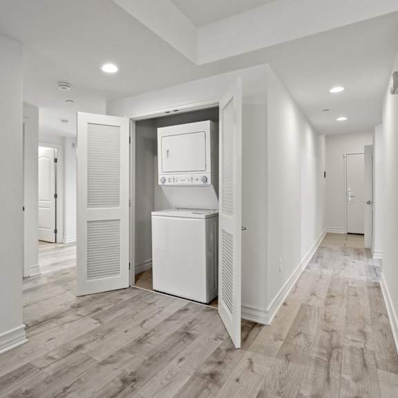 in-suite washer & dryer