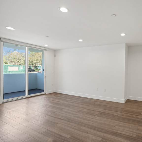 large living room space