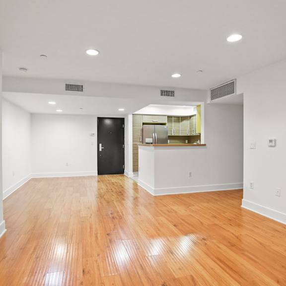 view of dining and kitchen area