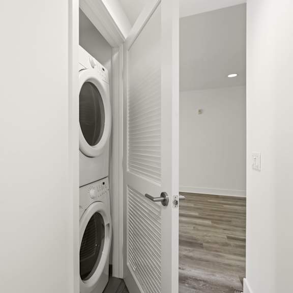 in-suite washer & dryer