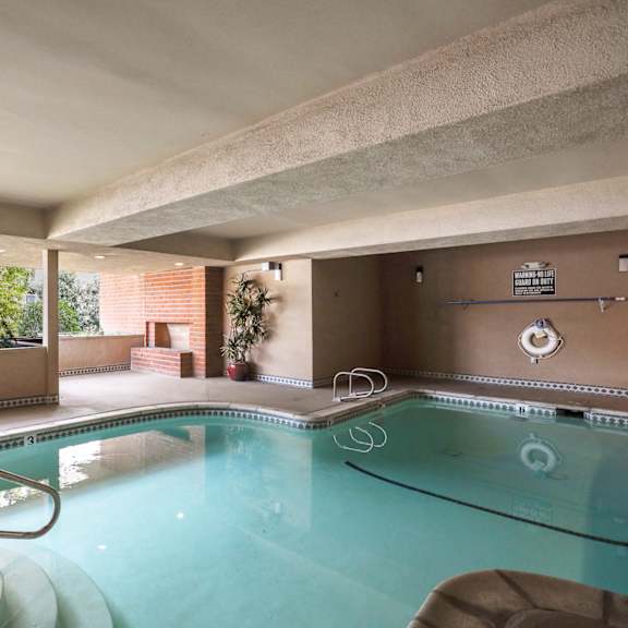 indoor/outdoor resident pool at gretna green harlow by wiseman