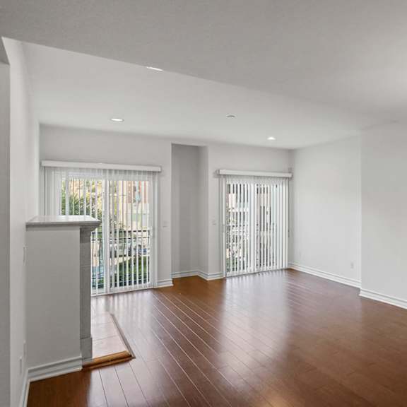 dining and living room area