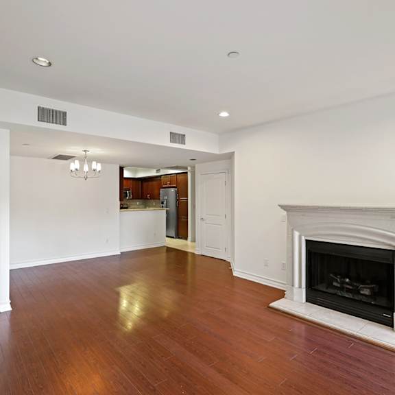 living room spaces with electric fireplaces