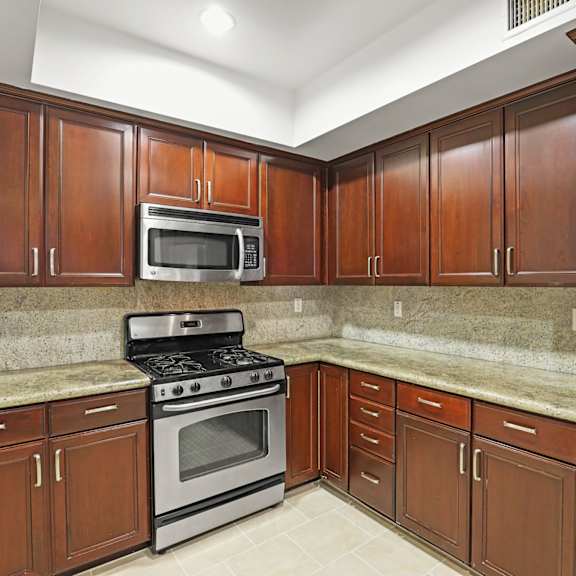 kitchens with energy-efficient stainless appliances