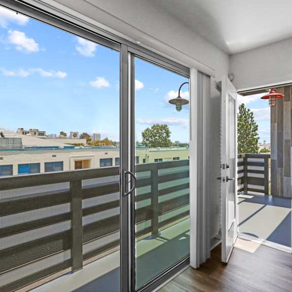 patio access from the living room