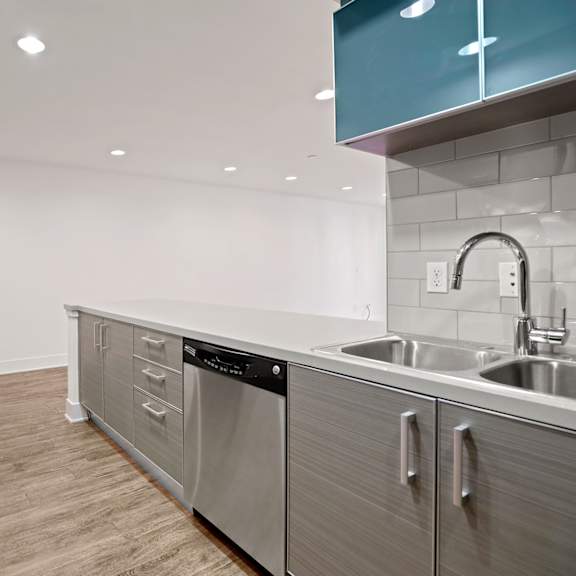 modern kitchen with energy-efficient appliances