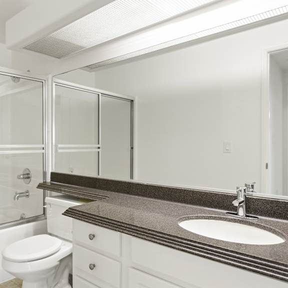 large bathroom with full-size bathtub