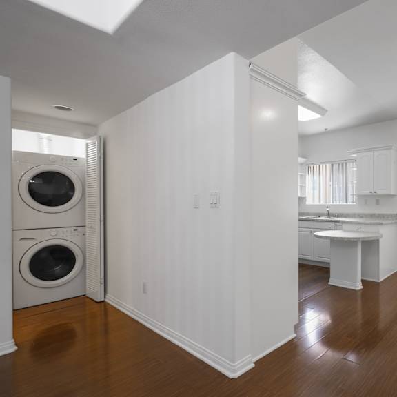 in-suite washer & dryer