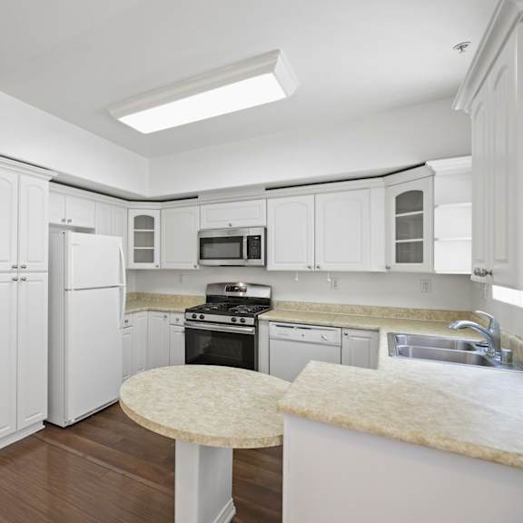 large-size, open-concept kitchen