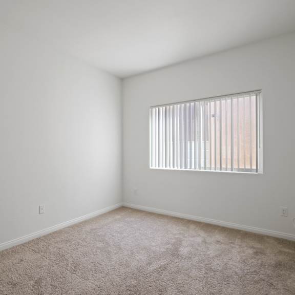 bedroom with windows