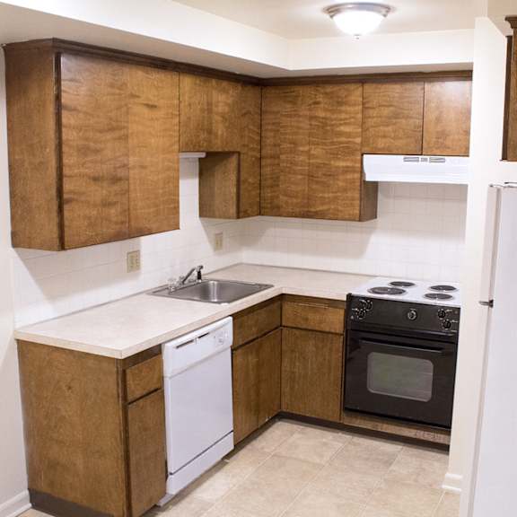 berkley manor apartments – kitchen - appliances included – ask for a tour - pet friendly