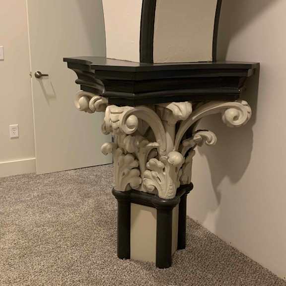 original architectural details at san sofia luxury apartments, cleveland