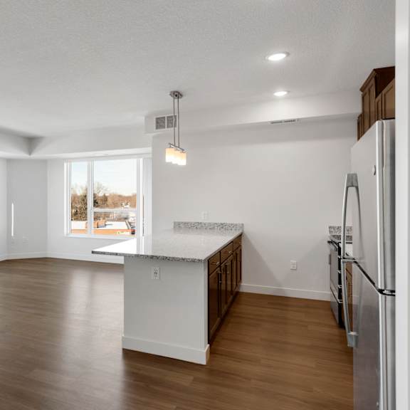 kitchen unit at sonder house, brooklyn center, mn, 55430