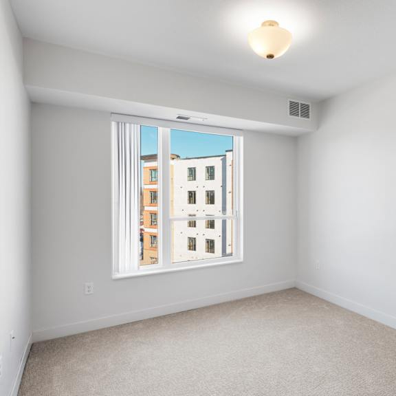 large windows at sonder house, brooklyn center, minnesota