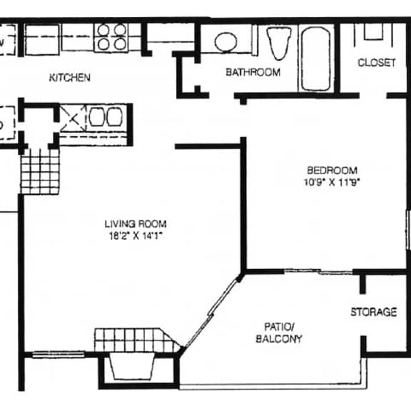 Thumbnail 2 of 2 Sunflower Floor Plan at High Oaks, Austin, TX, 78759