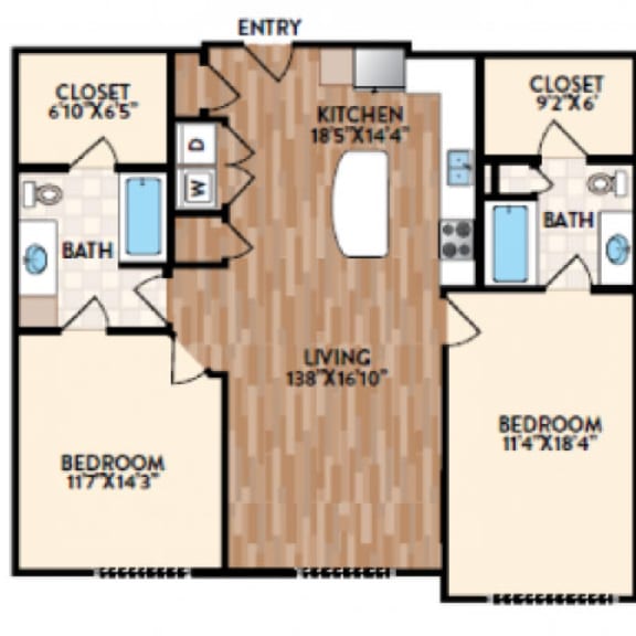 Thumbnail 2 of 2 Salerno Floor Plan at The Rialto, Florida, 32819