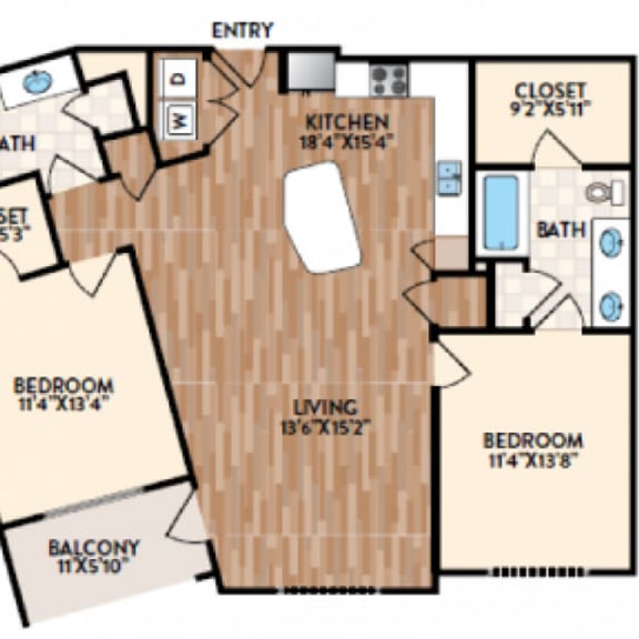 Thumbnail 2 of 2 Siena Floor Plan at The Rialto, Orlando, FL, 32819