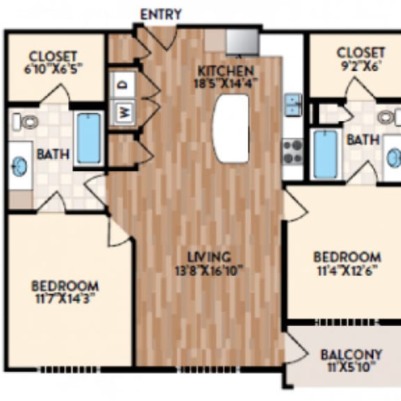 Thumbnail 2 of 2 Sorrento Floor Plan | Rialto